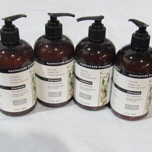 4 ApotheCARE Essentials The Replenisher Moisturizing Shampoo Vanilla 12 Fl Oz
